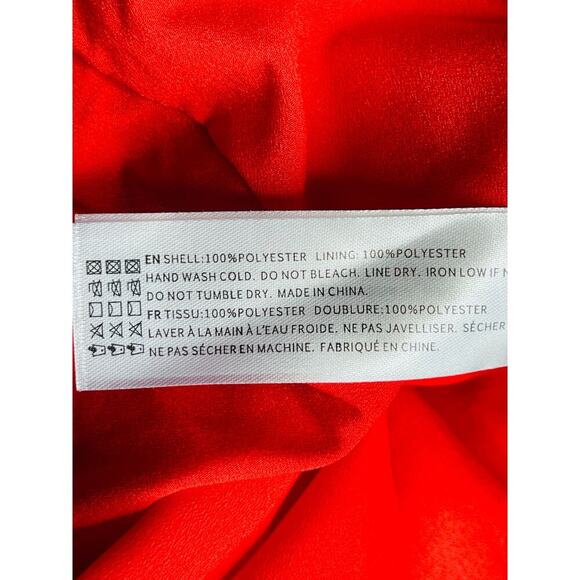 En Saison Razzalind Mini Dress size M NWT Ruched Raspberry Leopard Long sleeve - Picture 10 of 11